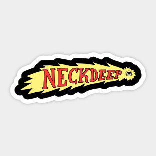 Simple Neck Deep Pop Punk Sticker